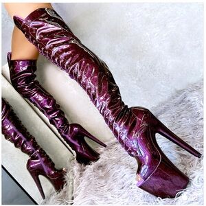 Heela Heels Thigh-High Stiletto Boots